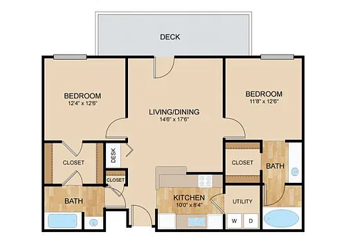 Floor plan Chagall