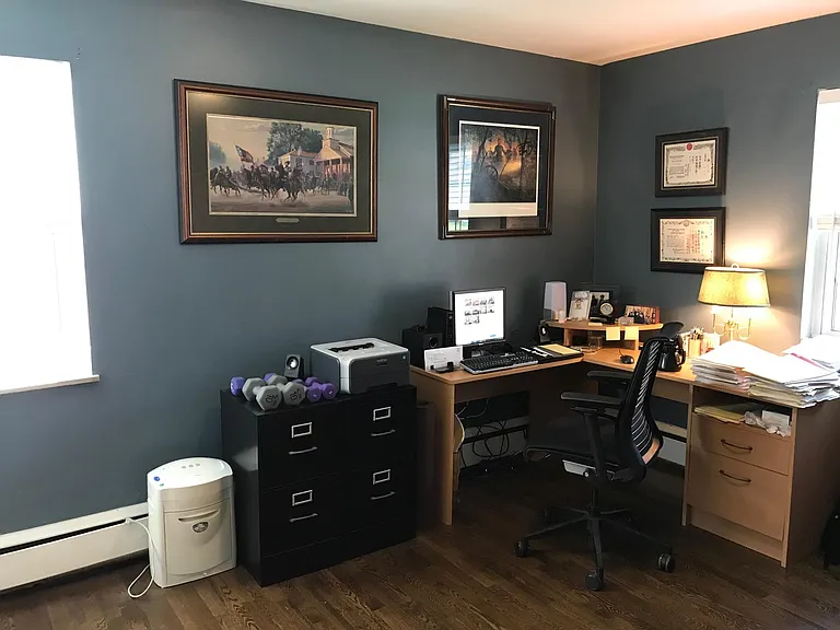 Front bedroom as office