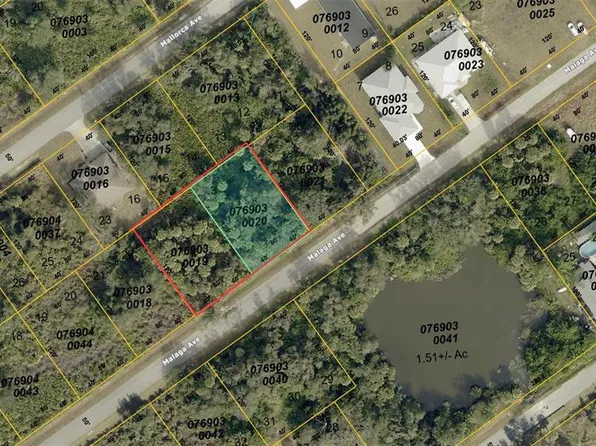 Malaga Ave Lot 3, North Pt, FL 34287