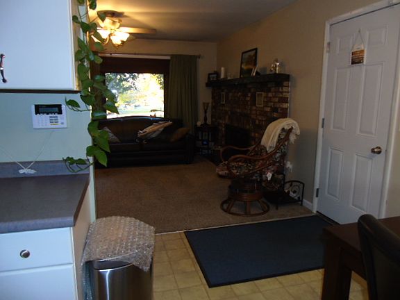 Kitchen to living room 