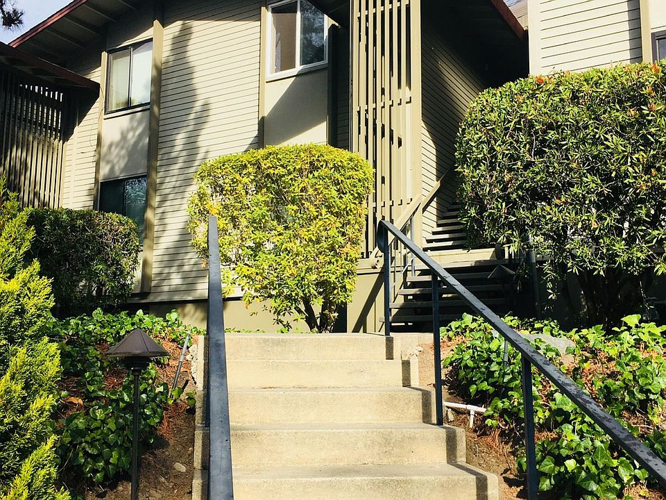 Stairs leading to the apartment
