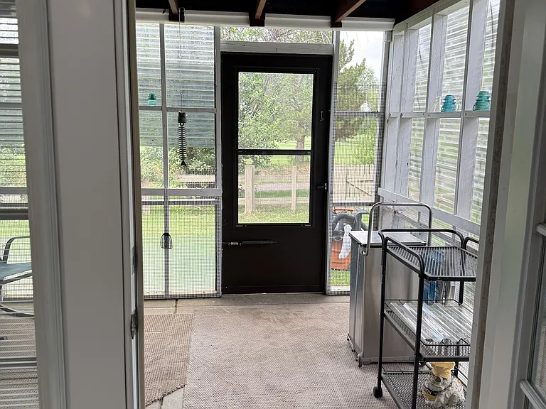 Porch to entrance