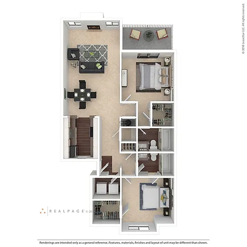 Floor plan The Davenport