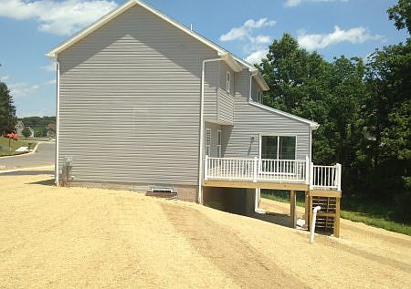 Sunroom and deck