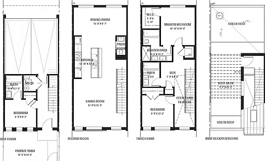 3 bed, 3.5 bath, 1950 sqft, $4,532 — Photo 1