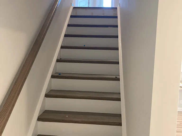Stairs leading to upper floor