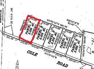 LOT E Cole Rd #F, Bancroft, MI 48414