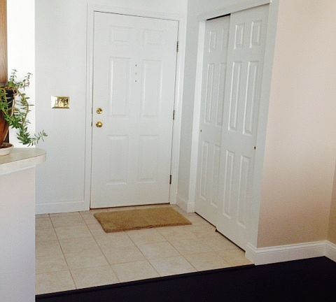 entry with double closet