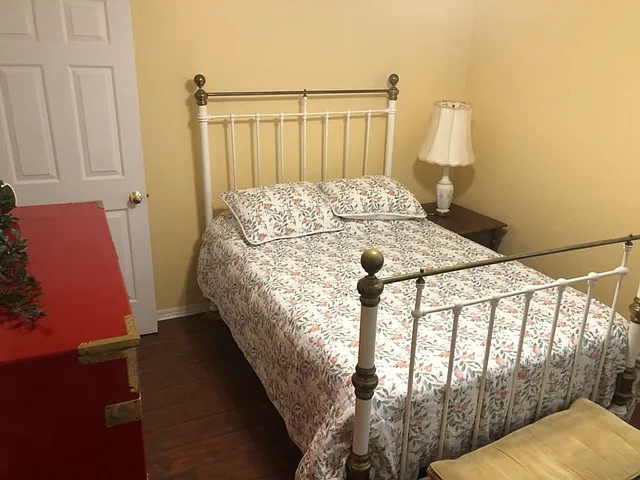 Front bedroom with wall to wall closets