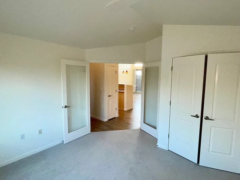 2nd Bedroom with park views and large closet