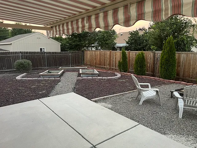 Three 4X8 garden beds ready for your green thumb!