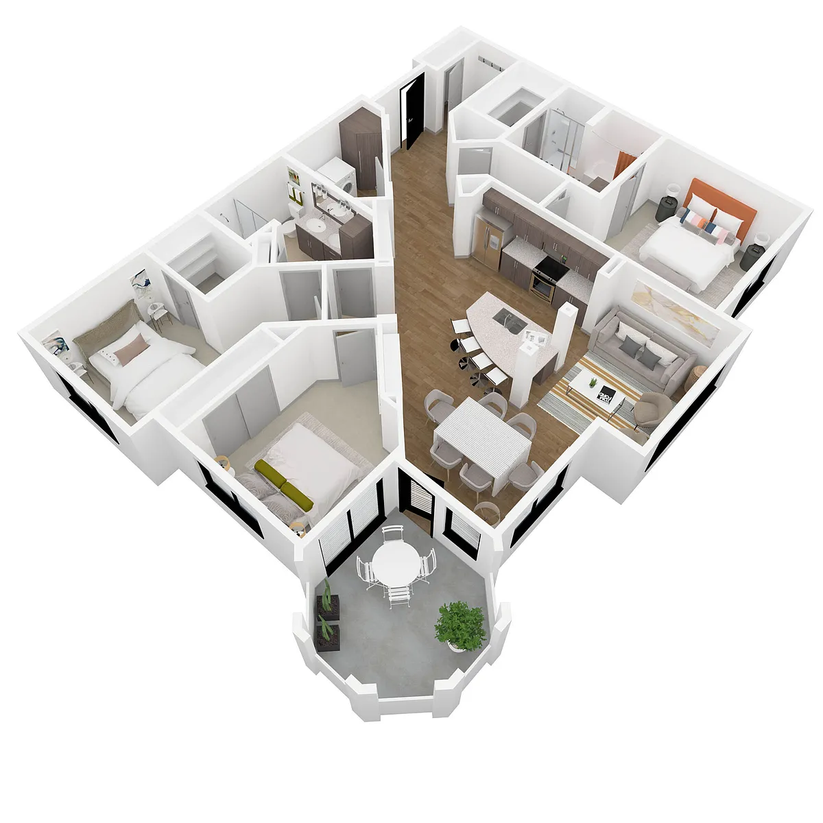 Floor plan C1
