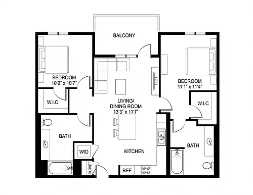 Floor plan C1