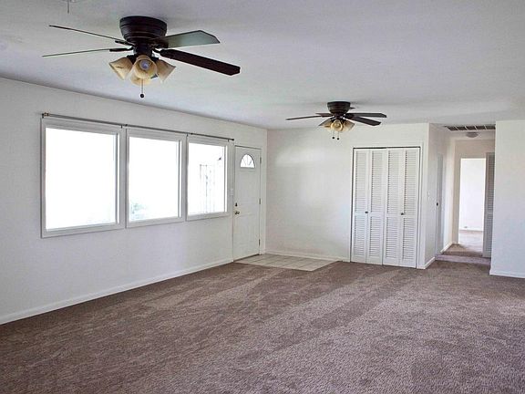 Living room and front entry