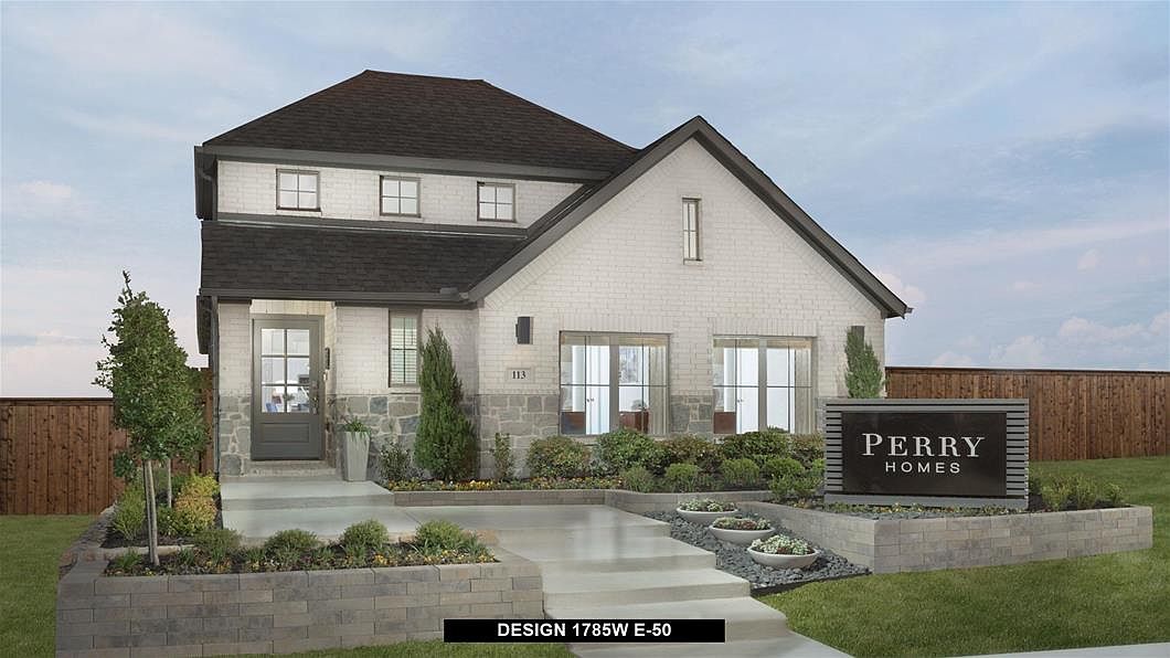 Reunion 40' by PERRY HOMES in Rhome TX Zillow