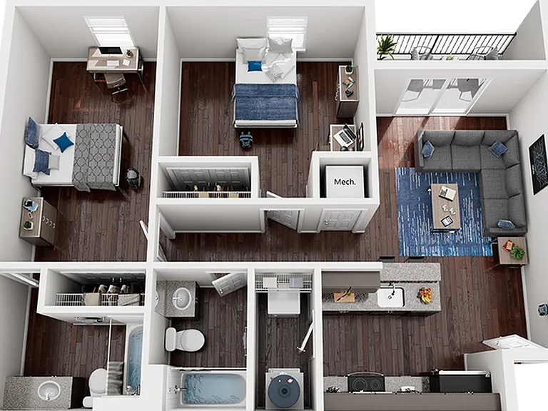 21-Pearl-2x2-Floor-Plan 21-Pearl-2x2-Floor-Plan