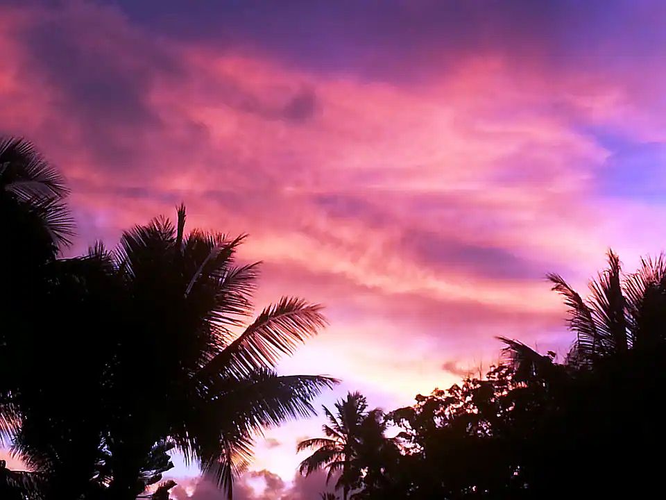 Amazing Sunset view from lanai