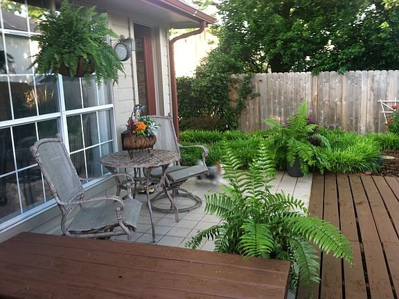 View of patio and deck
