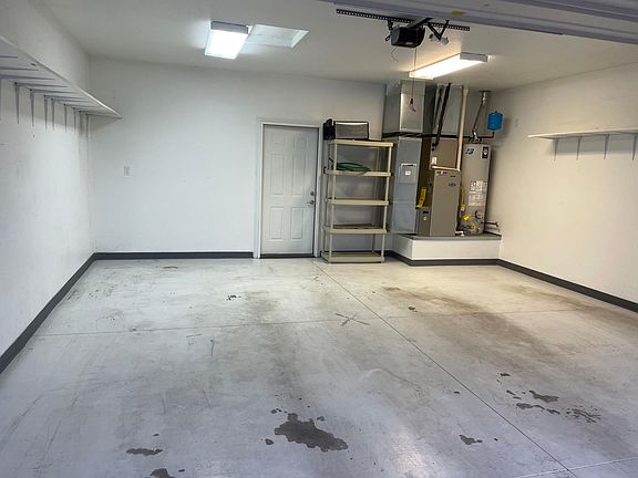 Two car garage with door openers