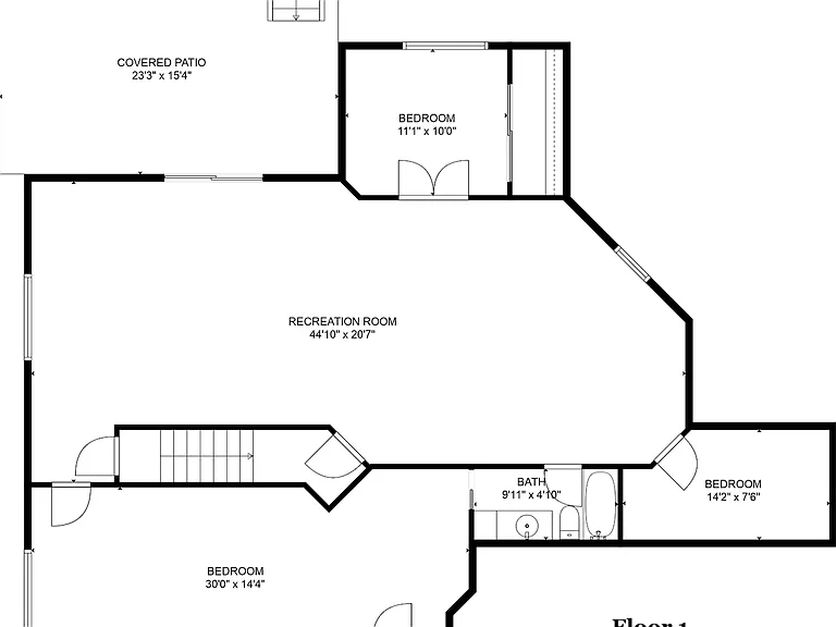 First Floor Layout (Basement)