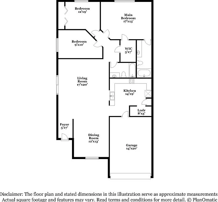 3 bed, 2.0 bath, 1386 sqft, $1,455 — Photo 2