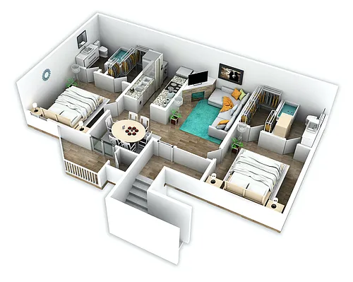Floor plan B2