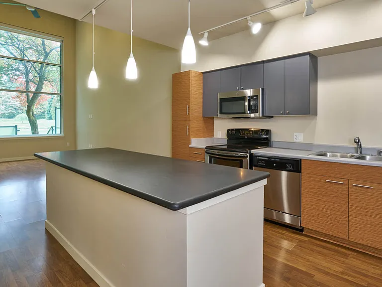 Kitchen with Stainless Steel Appliances