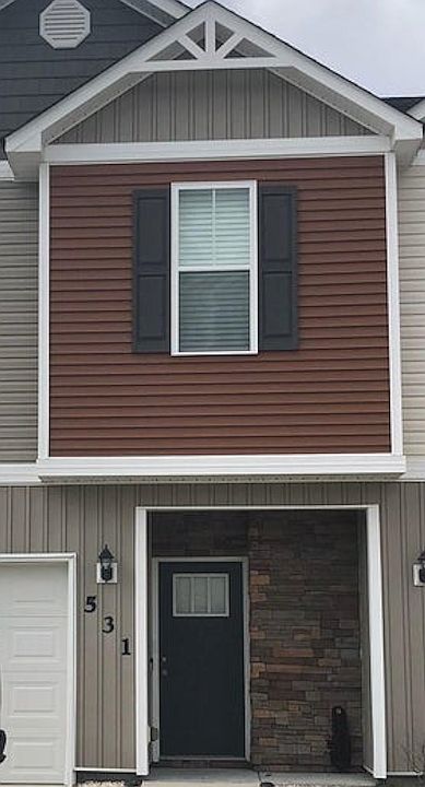 Front of Townhome