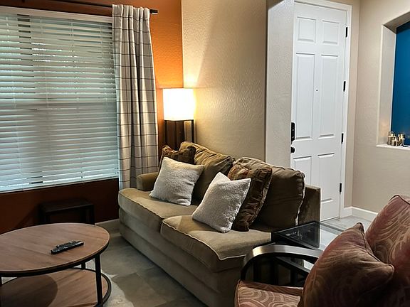 Front of house, living space