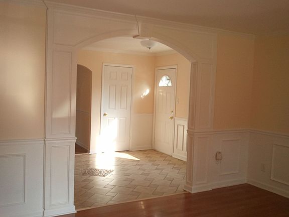 Custom Woodwork - Arch,Wainscoting,Range Hood