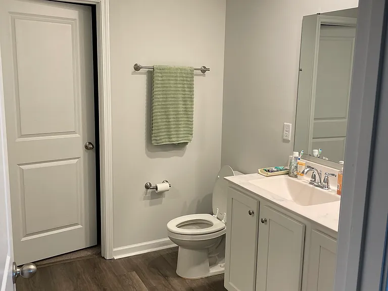 Master Bath with walk in closet
