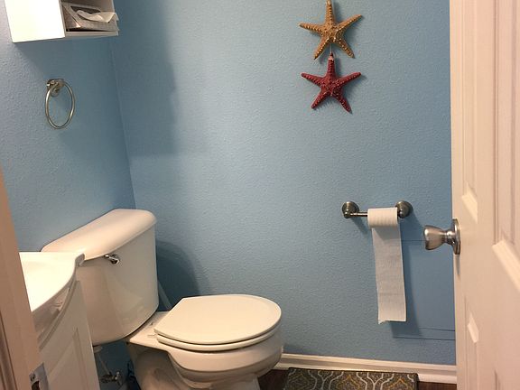 Downstairs half bath