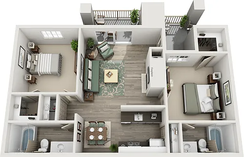 Floor plan B1