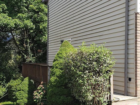 Side view of house