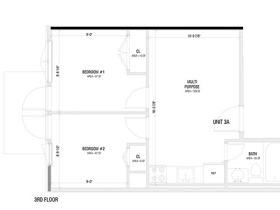 2nd image of 1115 Decatur St #3F