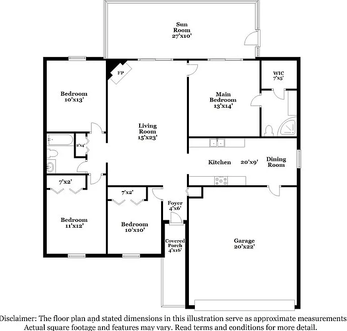 4 bed, 2.0 bath, 1433 sqft, $1,990 — Photo 2