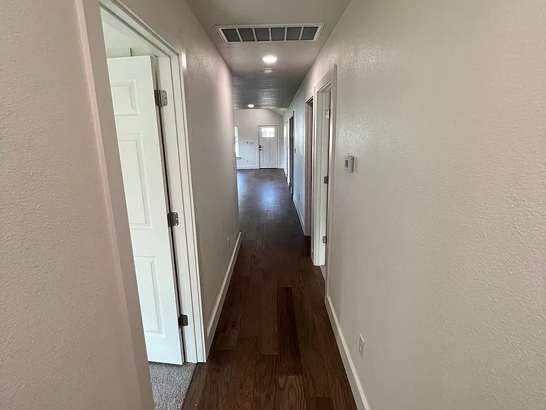 Backdoor hallway view