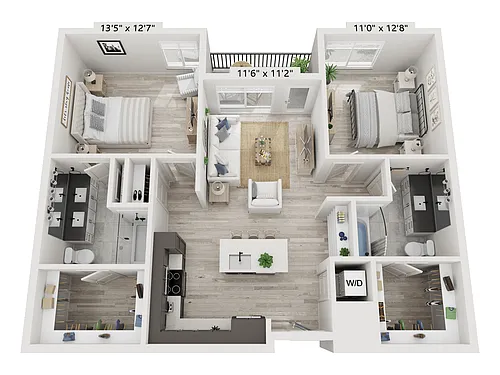 Floor plan B20B