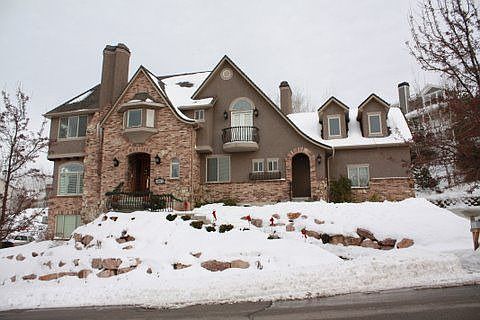 Tuscan-style mansion