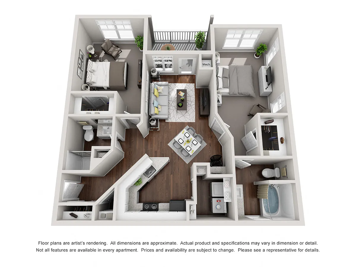 Floor plan B2A