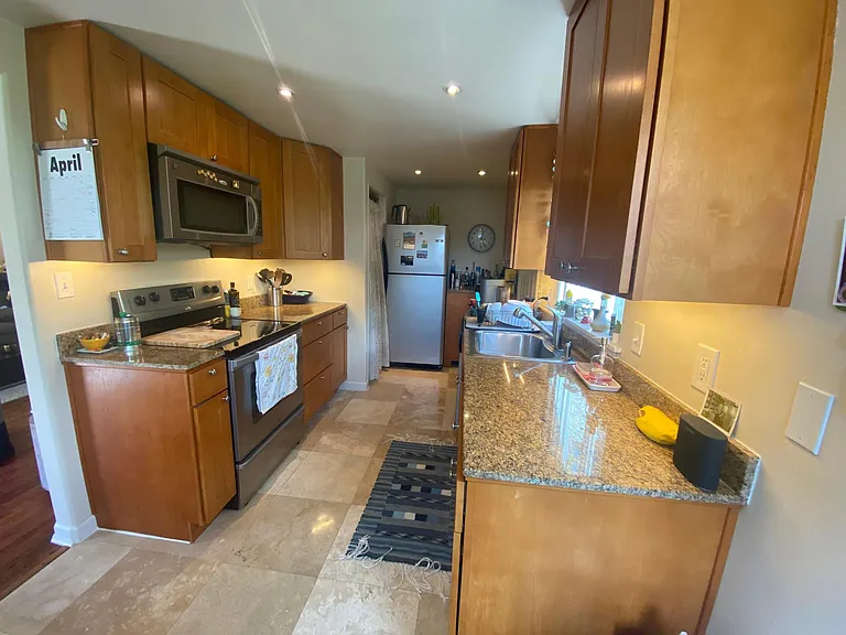 Kitchen and dining area
