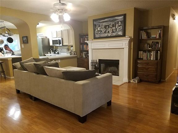 Nice Wood burning Fireplace