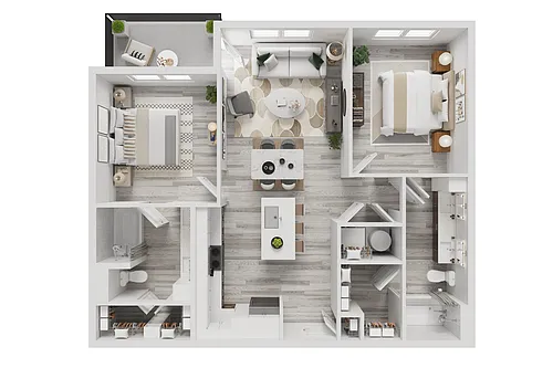 Floor plan B2 60