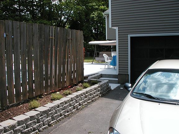 To the back Pool area