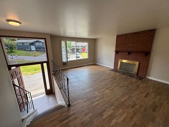 Main living space and entry.