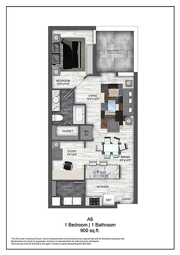 Floor plan A8