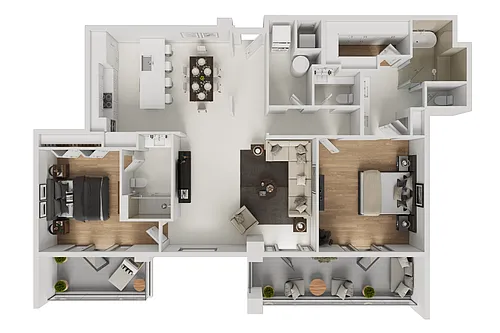 Floor plan SKY RESIDENCE C