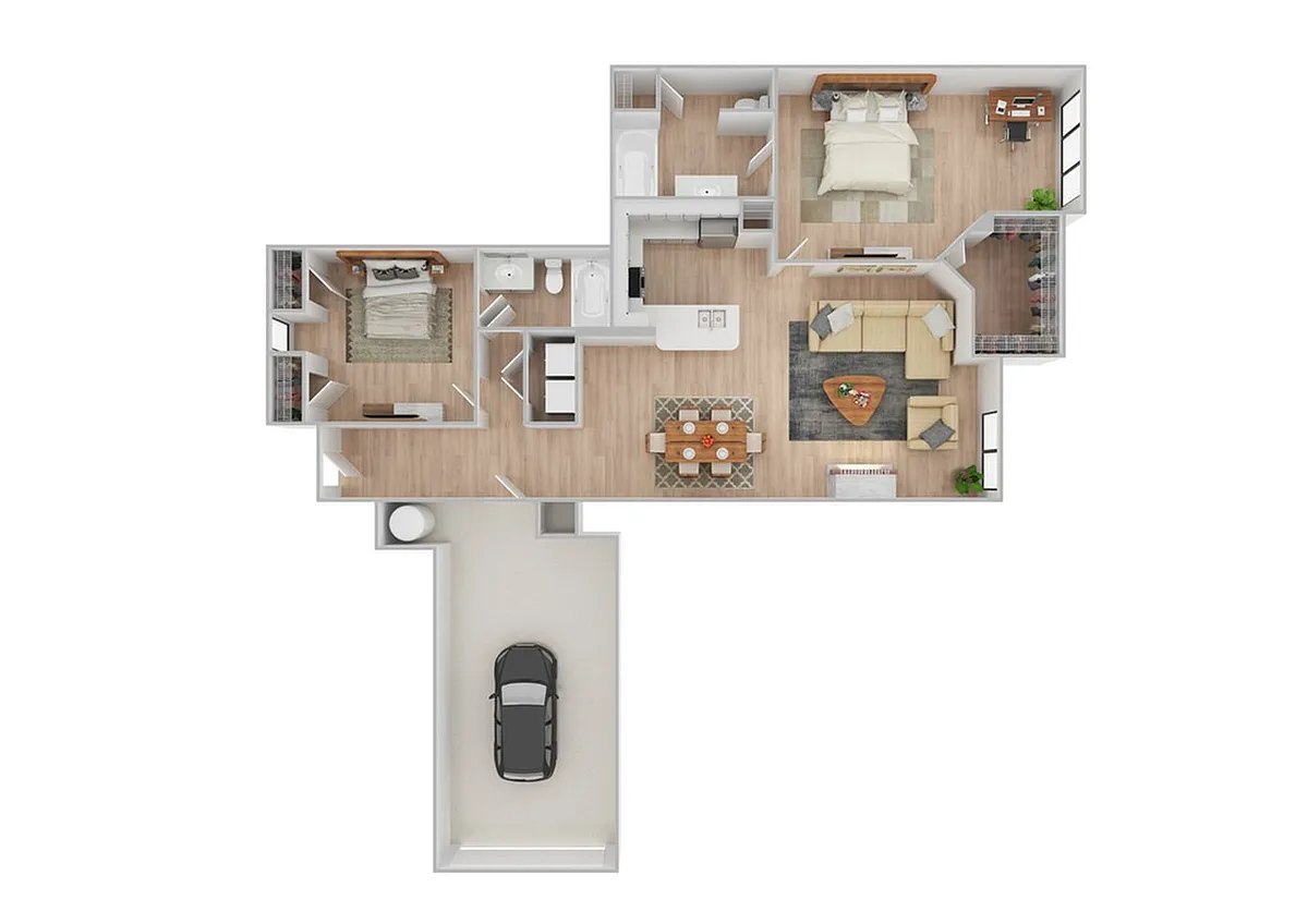 Floor plan Barcelona | Renovated