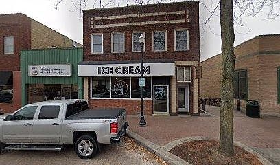 Apartment is above the scoop.