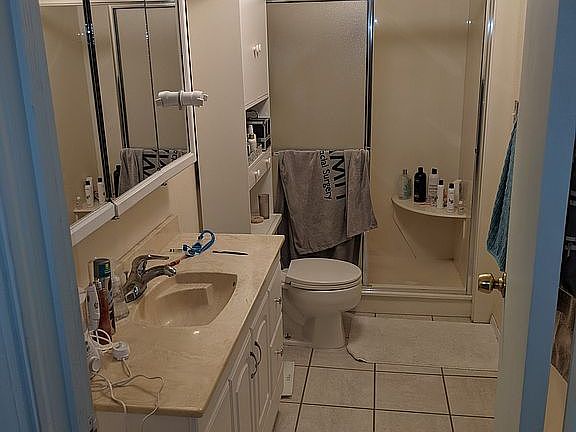 Basement bathroom